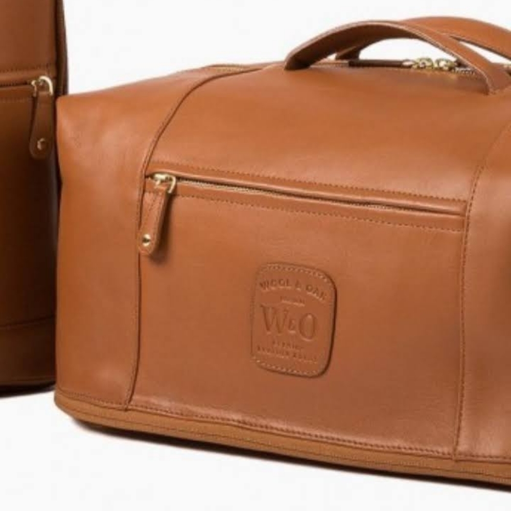 Wool & Oak Weekender without Backback Premium Leather Duffle Bag / Suitcase